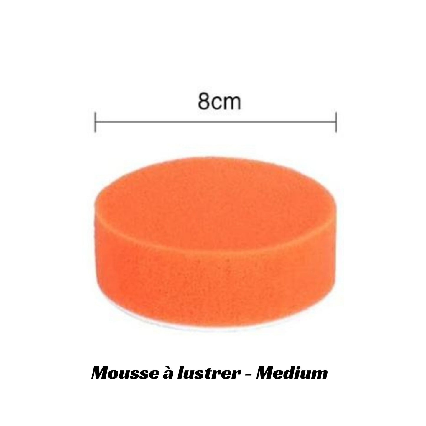 Duo - Mousse à lustrer - Mousse Polish - D. 8cm