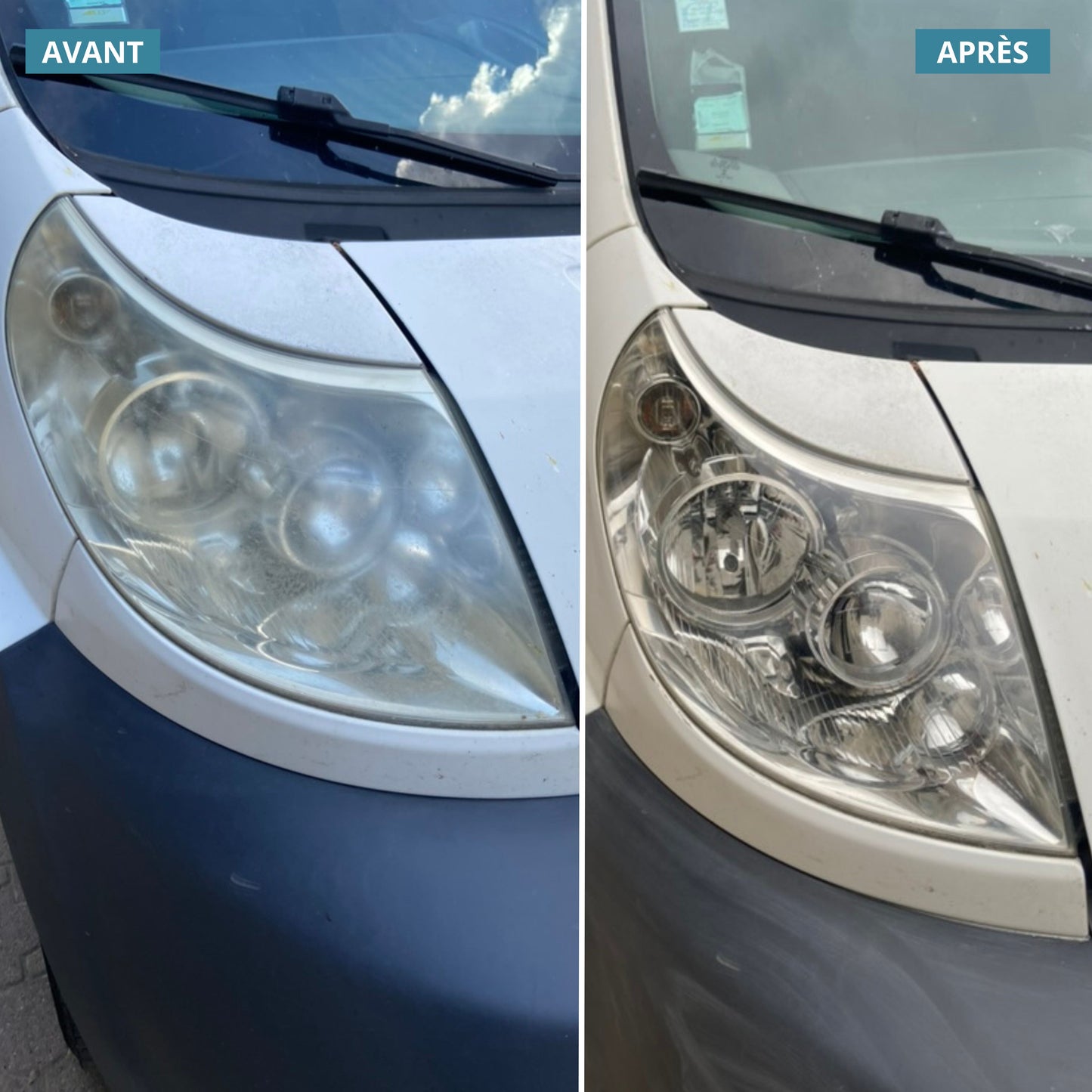 Kit de renovación de faros Nissan Micra 4 - Fórmula Platino